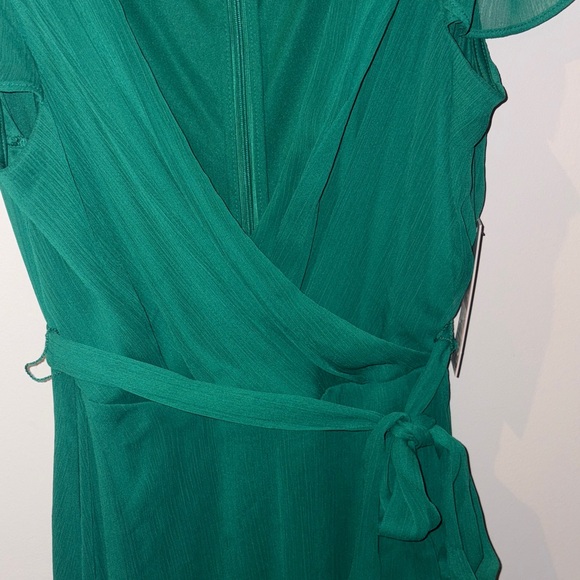 DKNY Faux Wrap Midi Dress - Picture 6 of 11